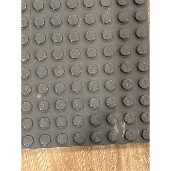 Lego 16 x 16 Plate Lot Of 6 #91405 Dark Tan, Green, Dark Bluish Gray 2x of Each - Picture 8 of 9